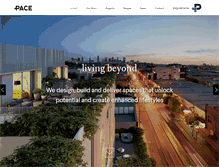 Tablet Screenshot of pacedg.com.au